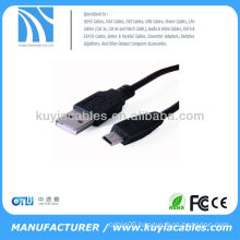 2M High Speed USB2.0 AM to Mini USB Cables USB 2.0 A Male to Mini USB Male Cable Kabel black